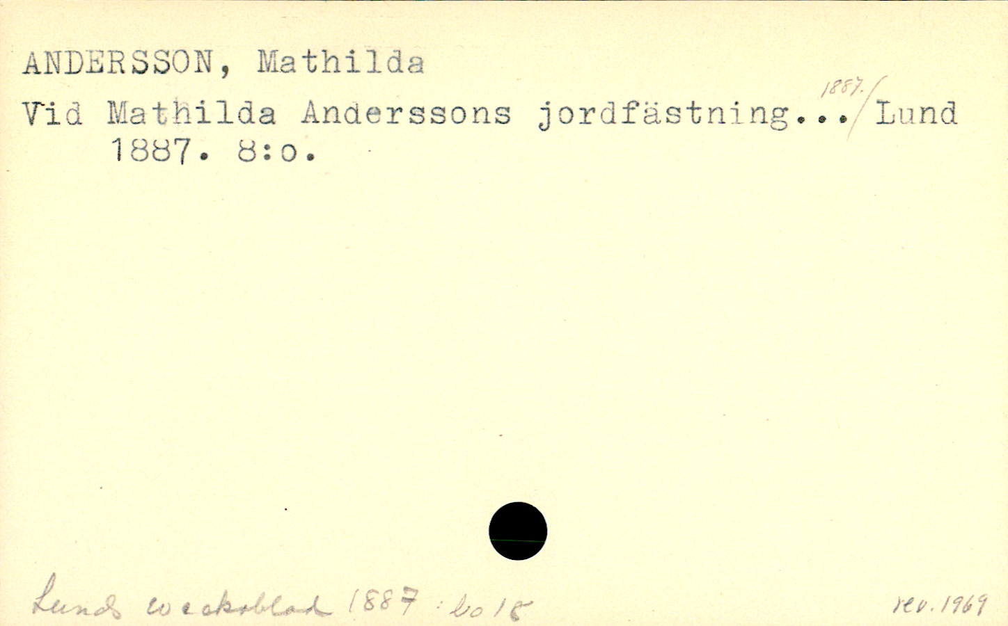 Catalogue Card_106457