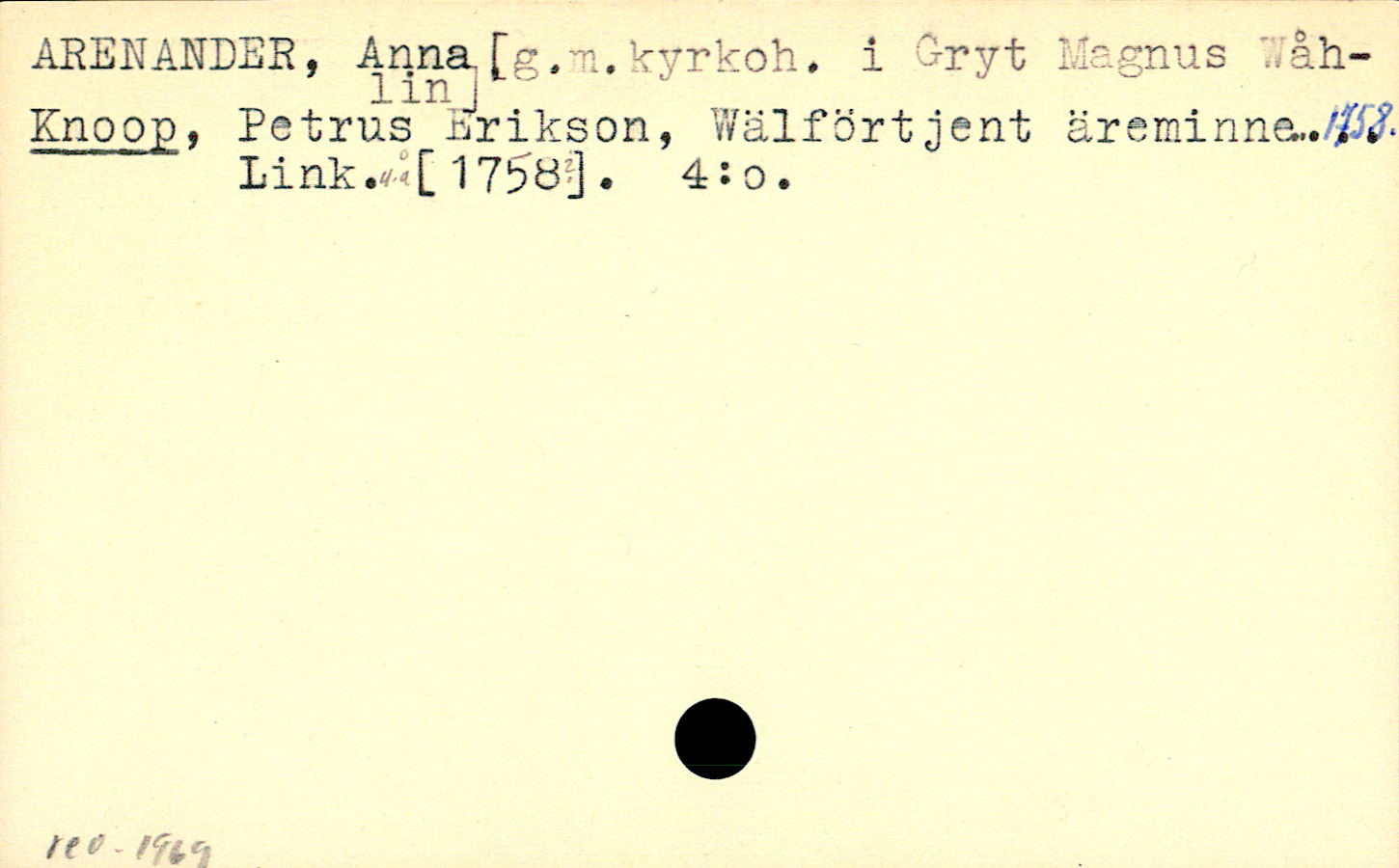 Catalogue Card_106602