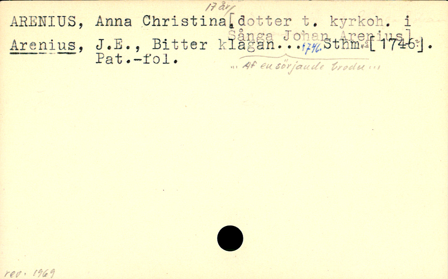 Catalogue Card_106611