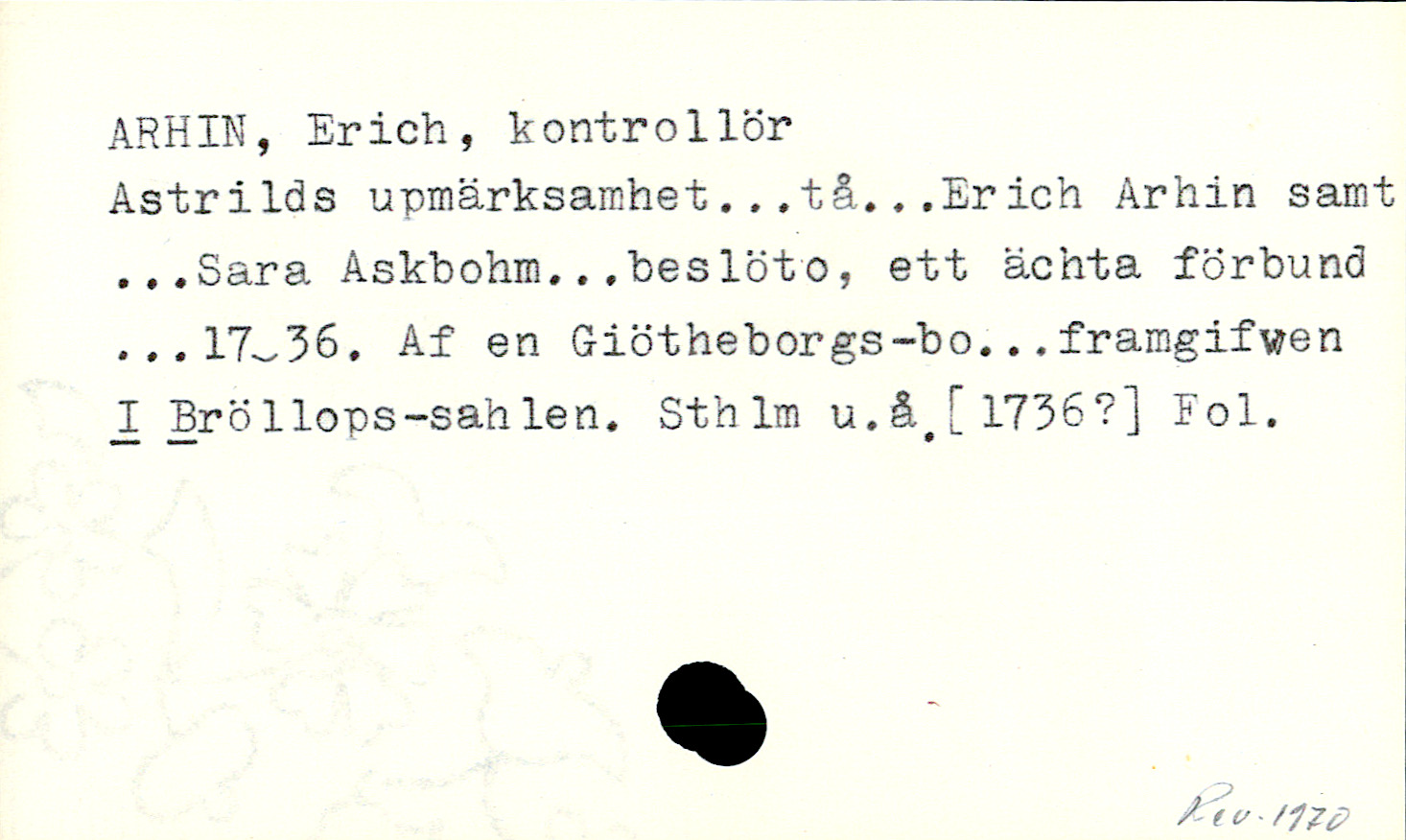 Catalogue Card_106649