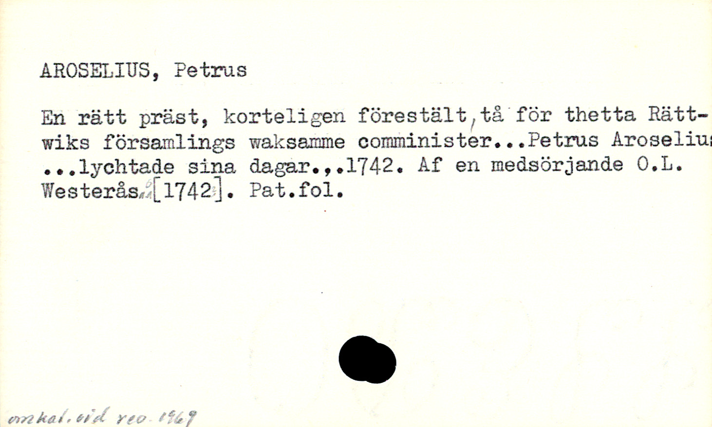 Catalogue Card_106684