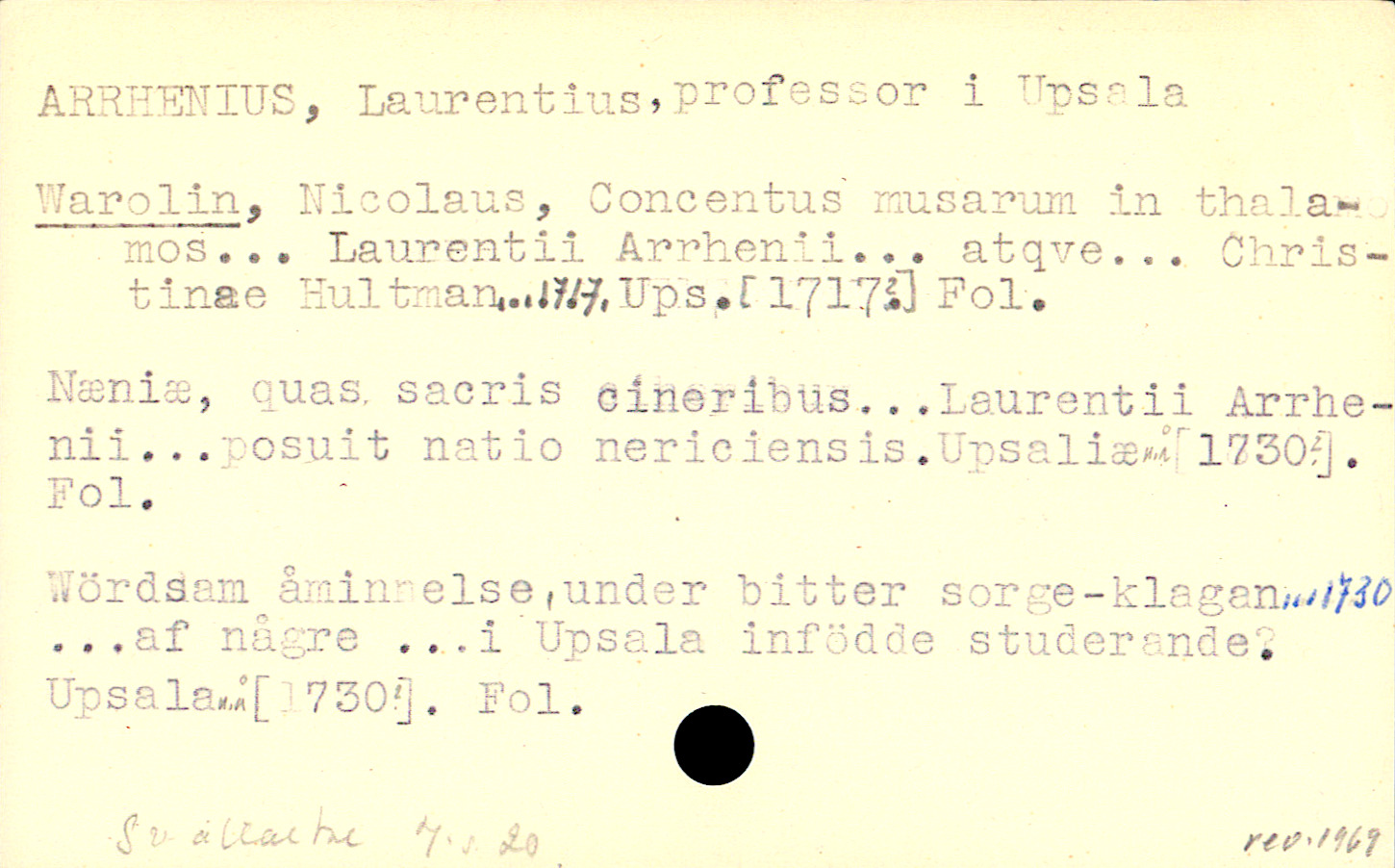 Catalogue Card_106722