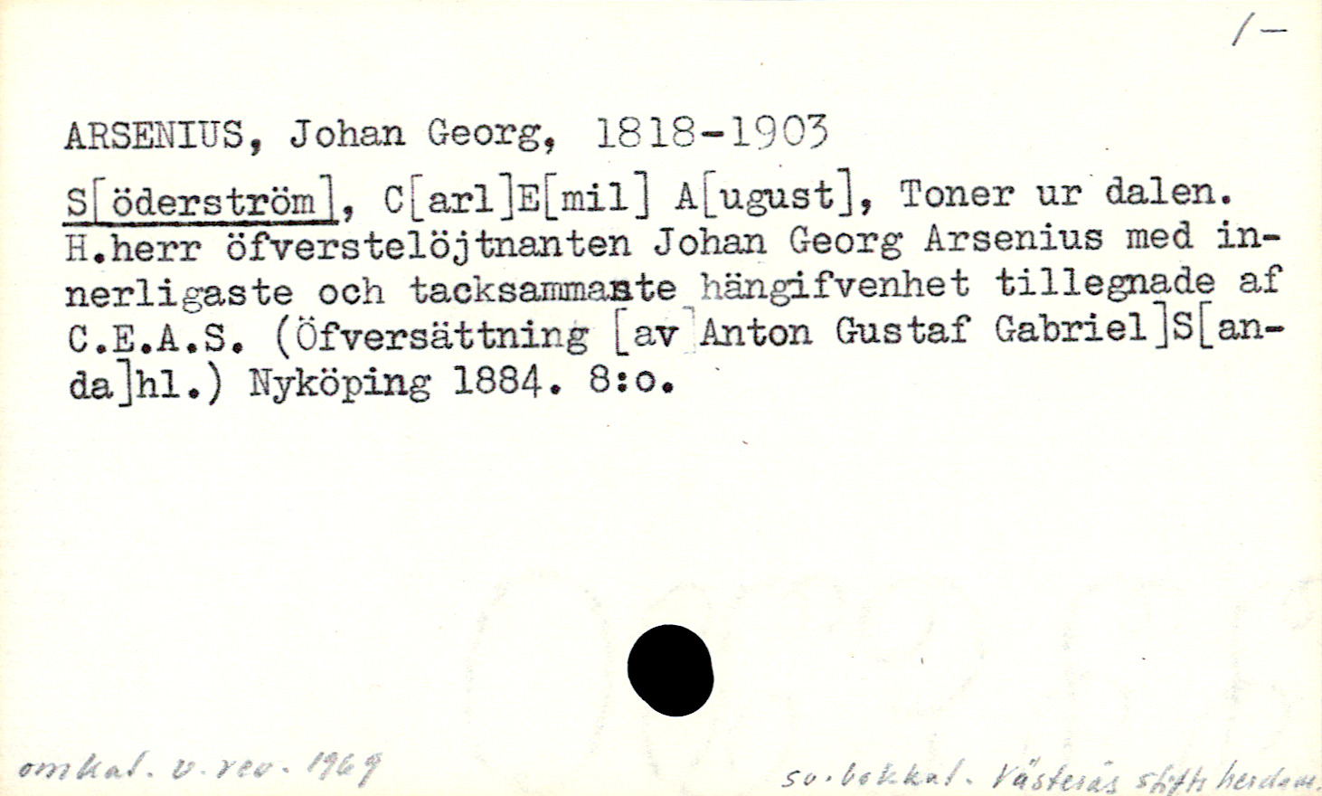 Catalogue Card_106730