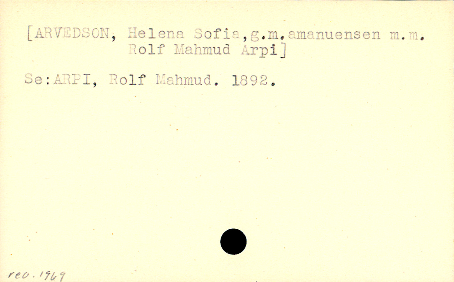 Catalogue Card_106735