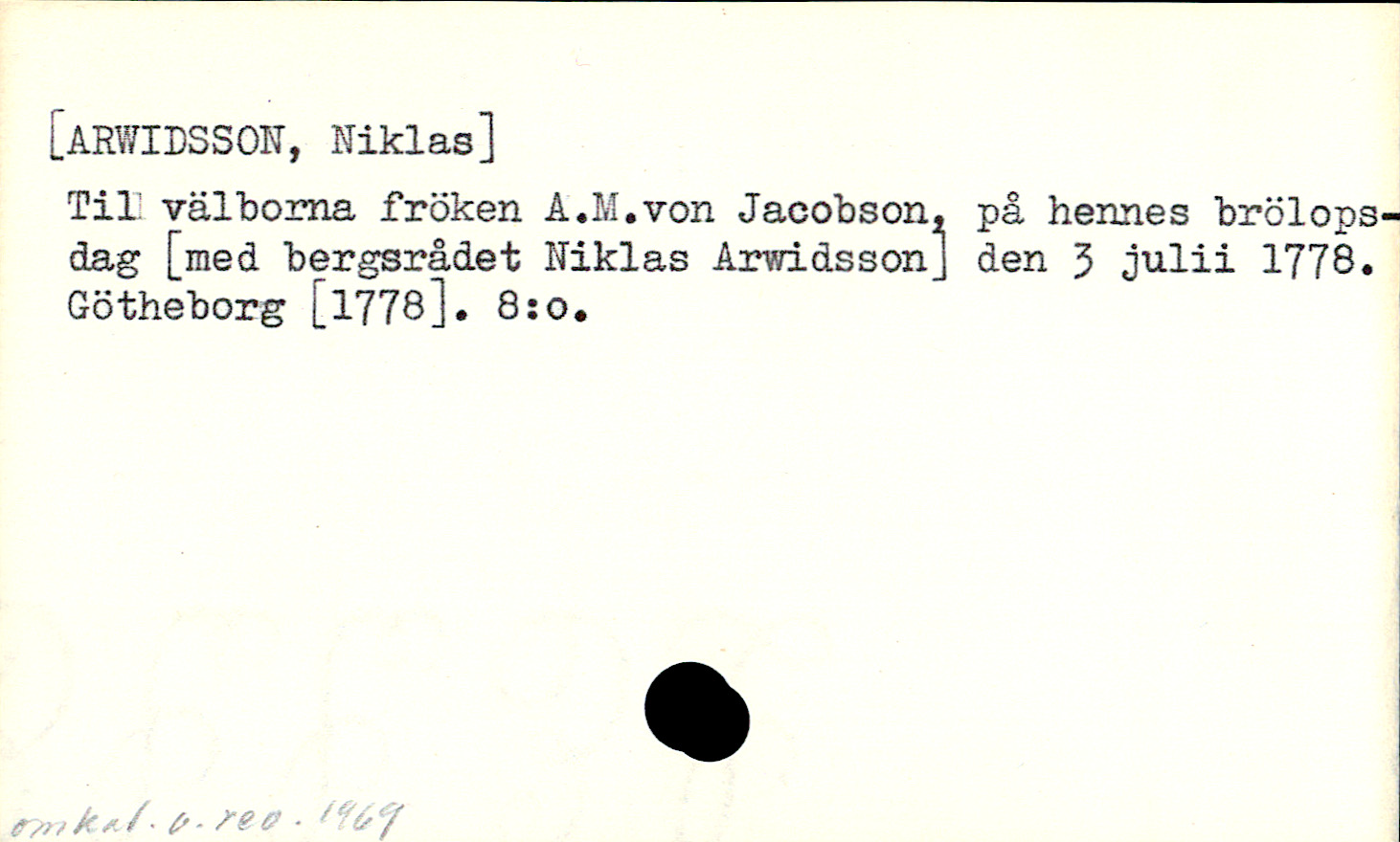 Catalogue Card_106749