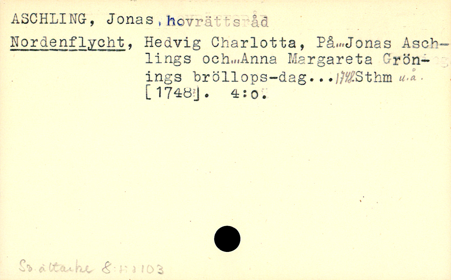 Catalogue Card_106786