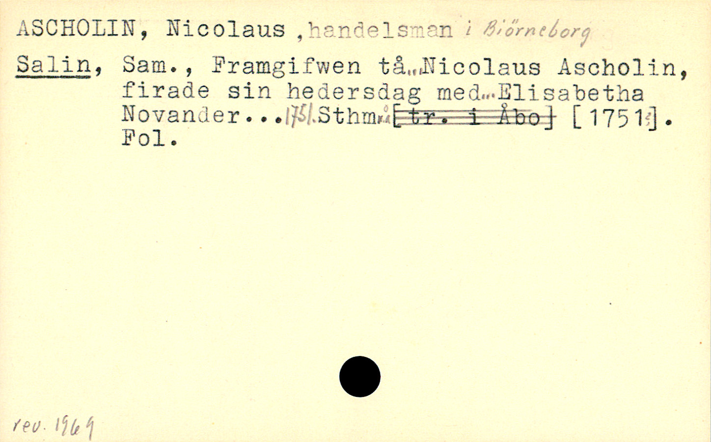 Catalogue Card_106788