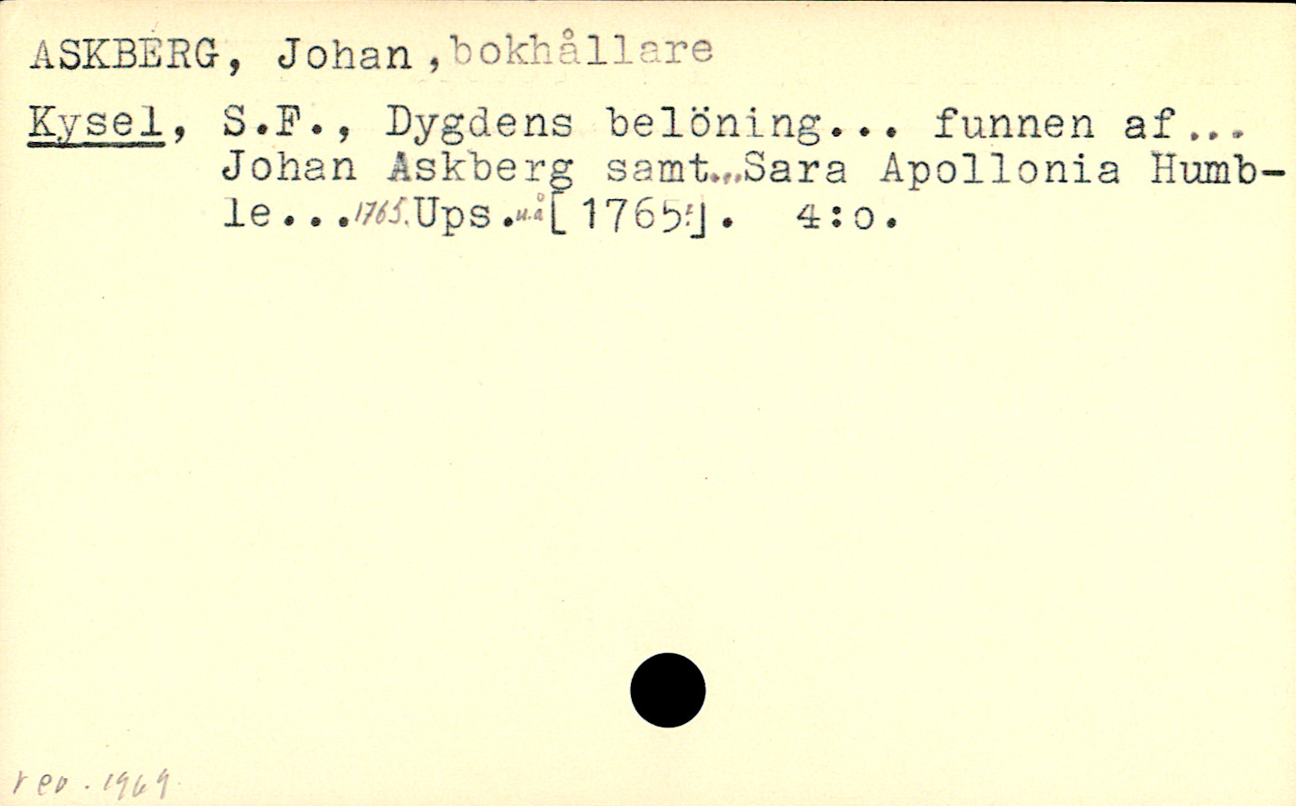 Catalogue Card_106798