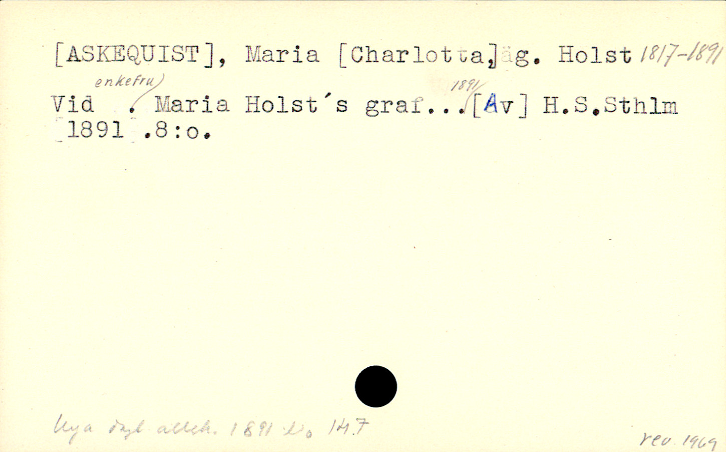 Catalogue Card_106807