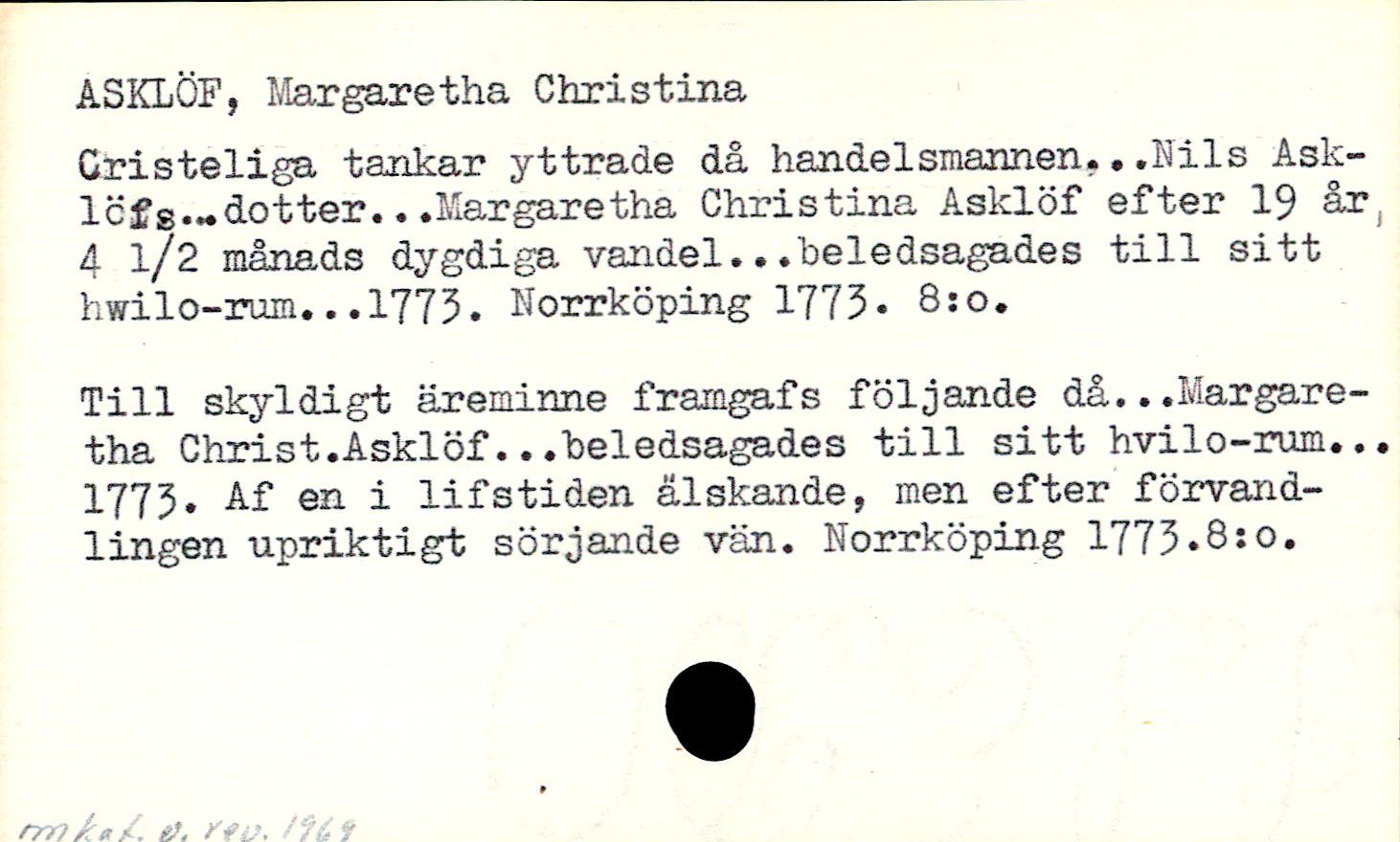 Catalogue Card_106819