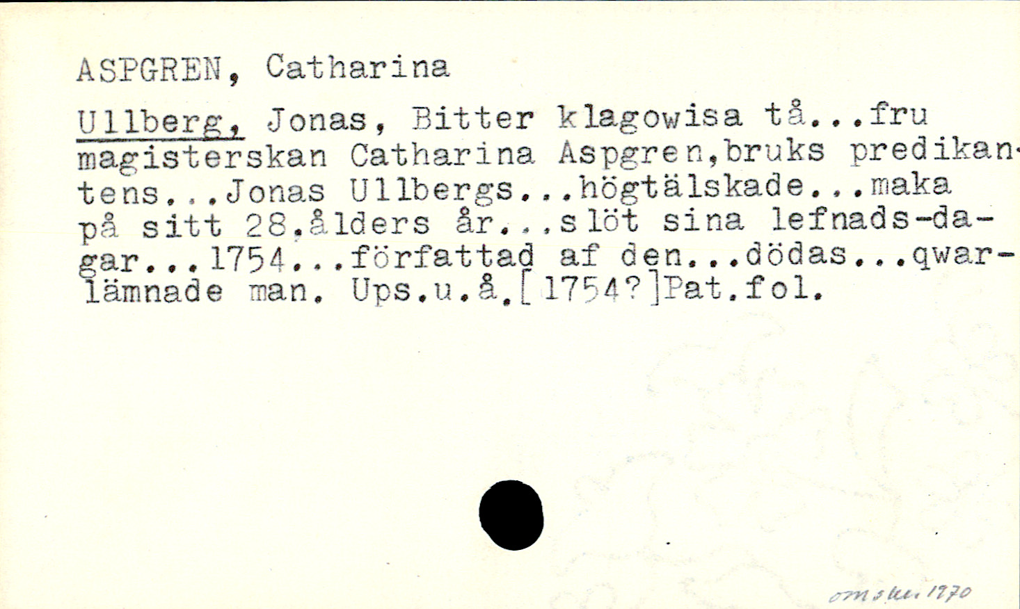 Catalogue Card_106861