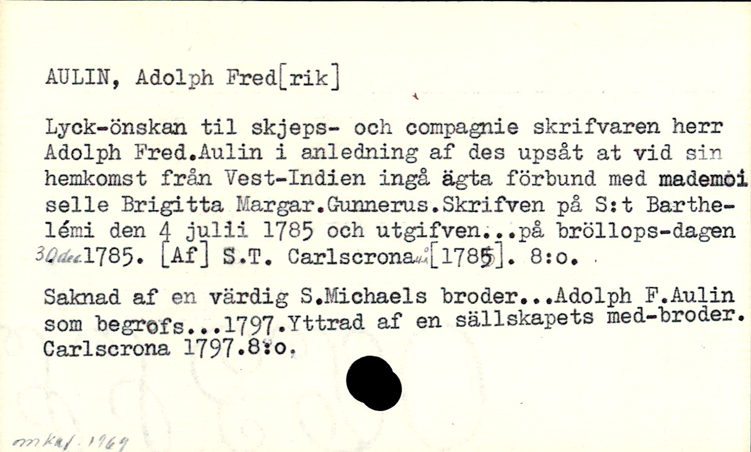 Catalogue Card_106900