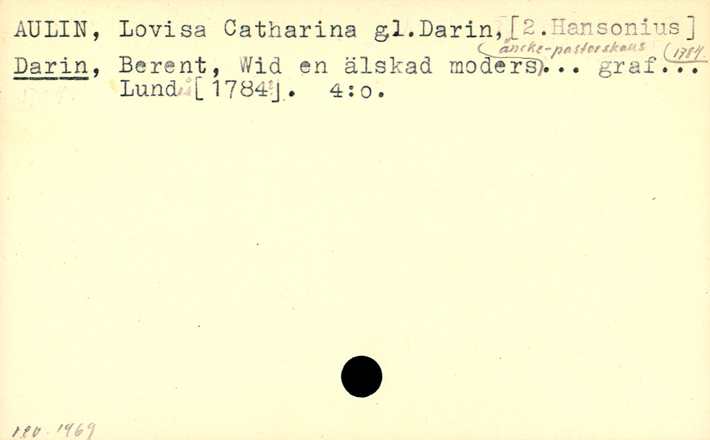 Catalogue Card_106908