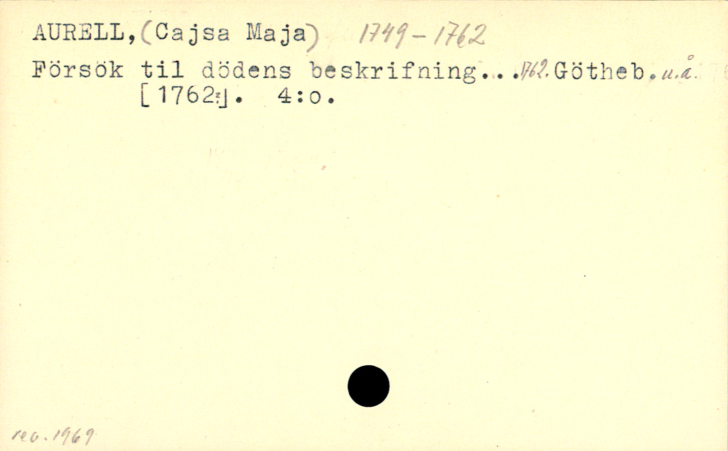 Catalogue Card_106929