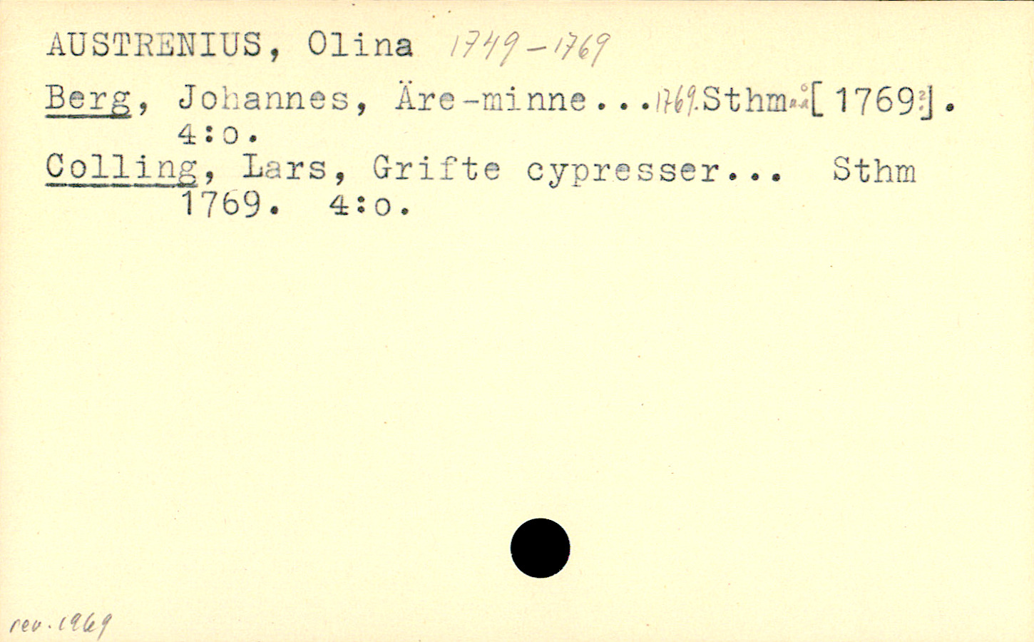 Catalogue Card_106965