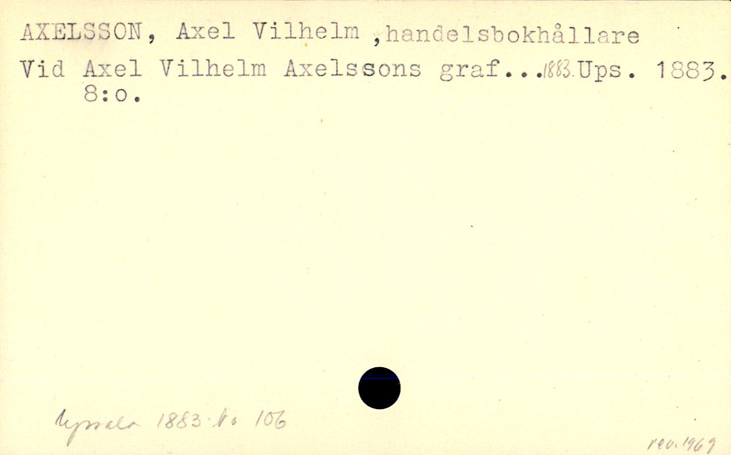 Catalogue Card_106983