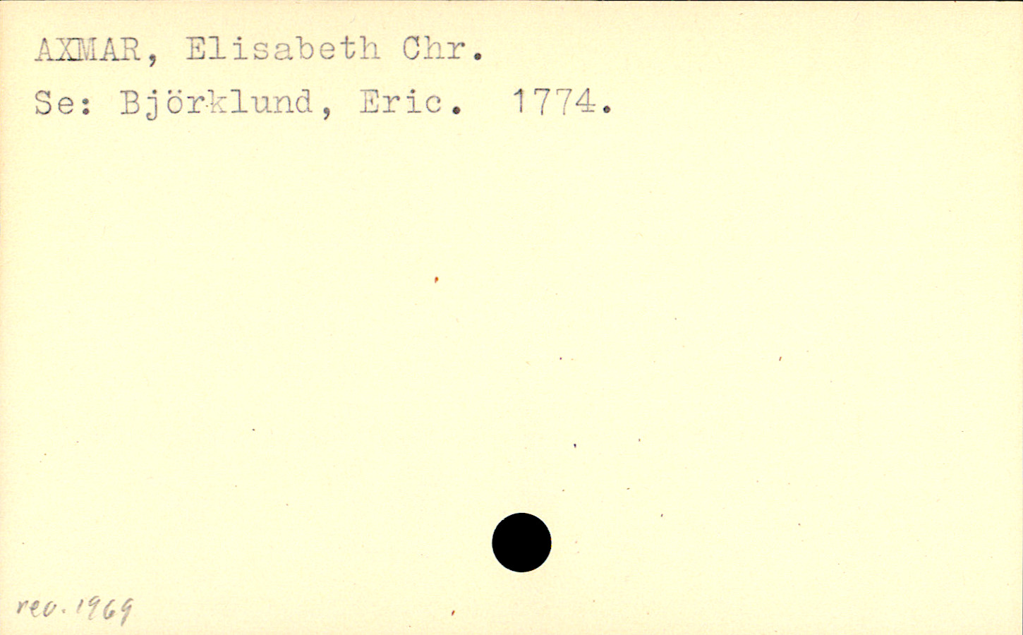 Catalogue Card_106988
