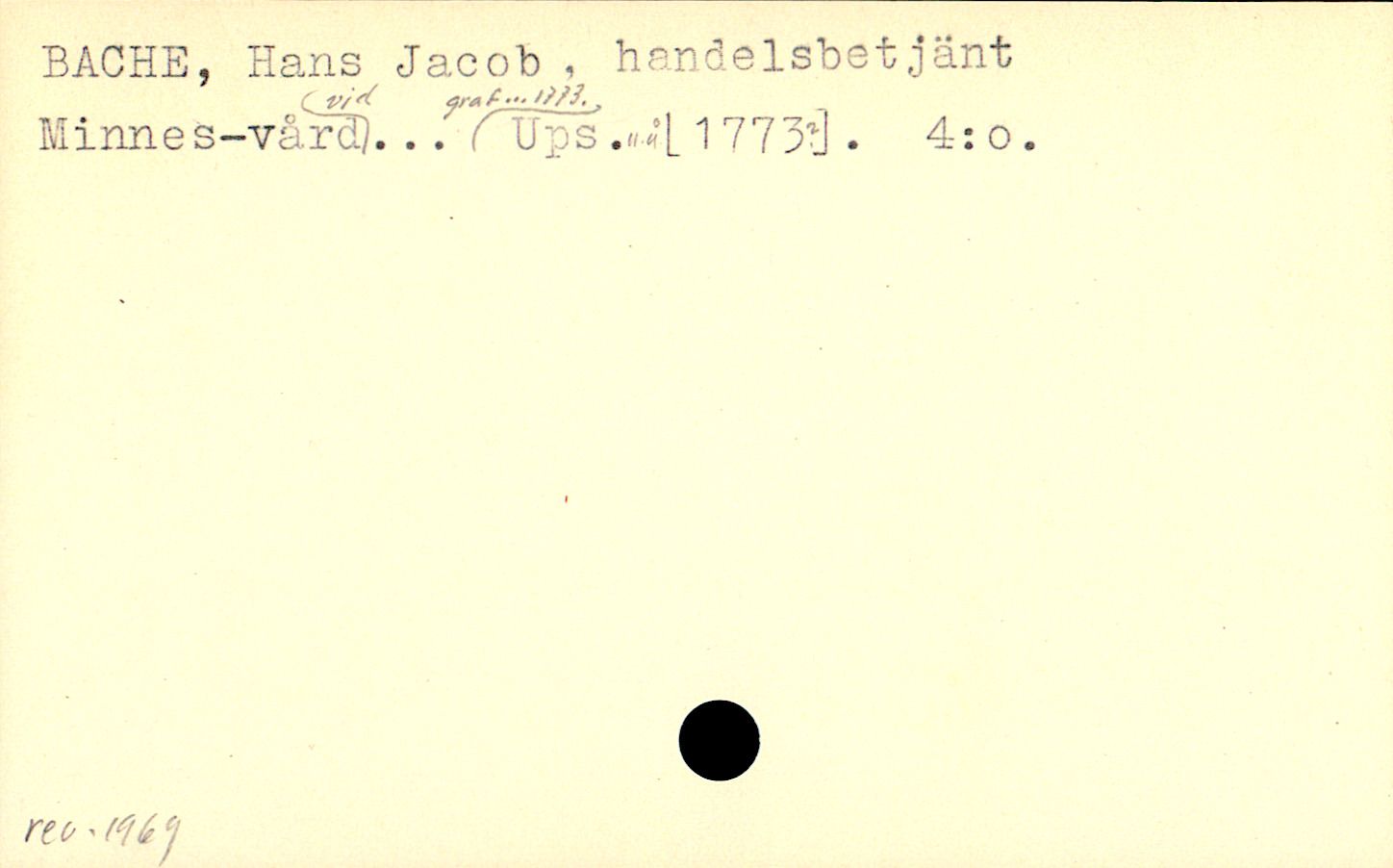 Catalogue Card_106996