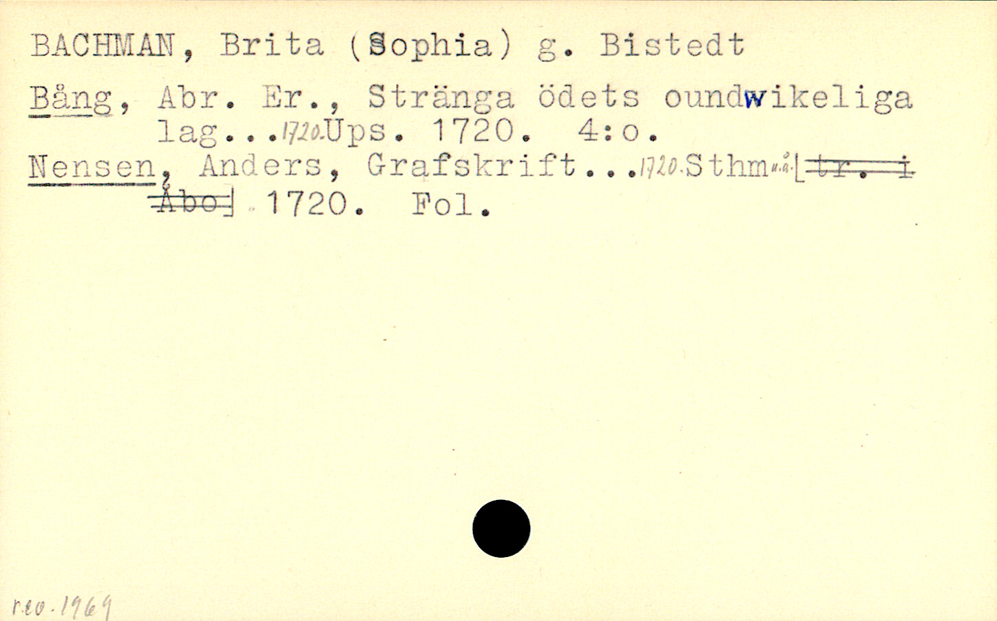 Catalogue Card_106998