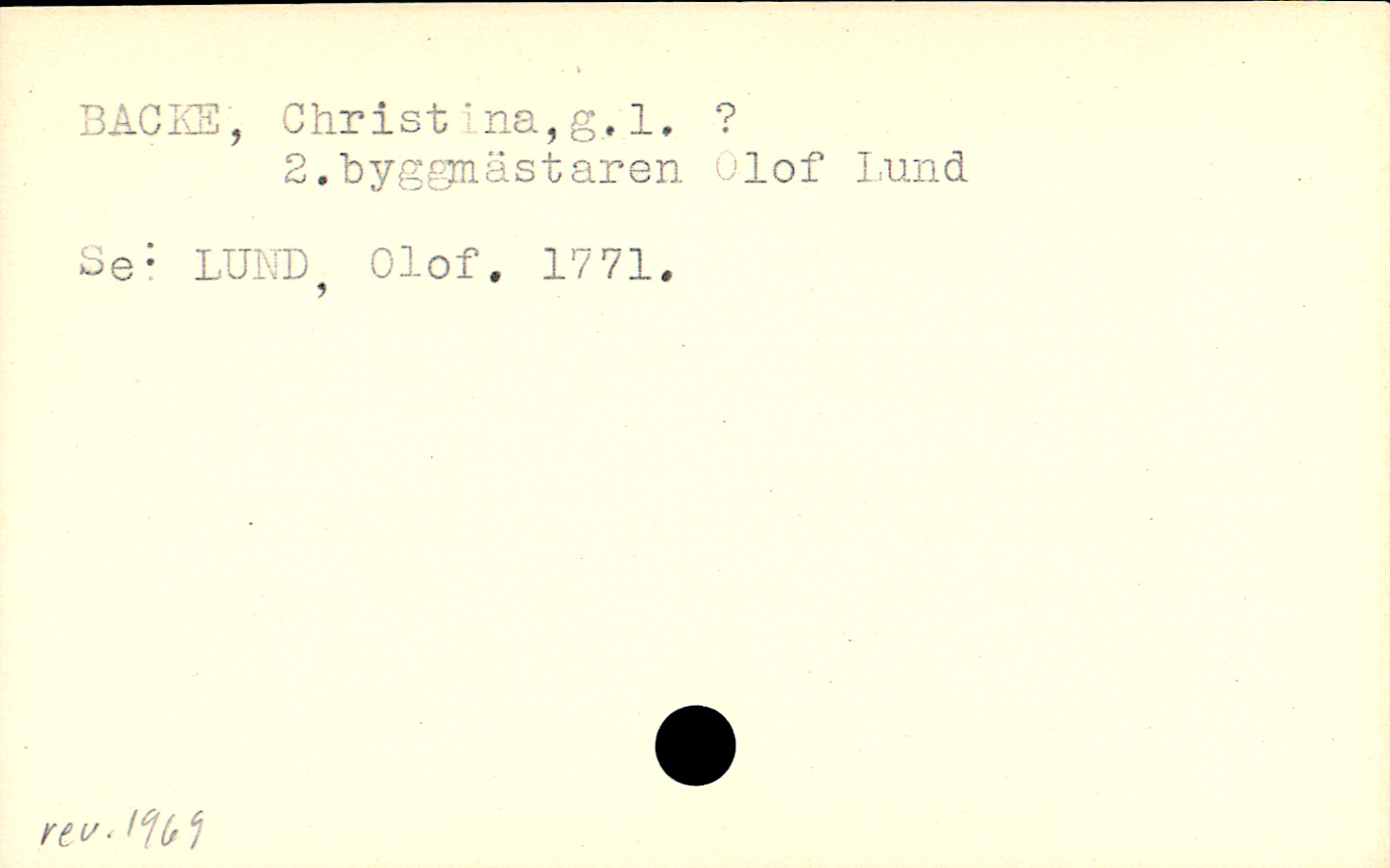 Catalogue Card_107001