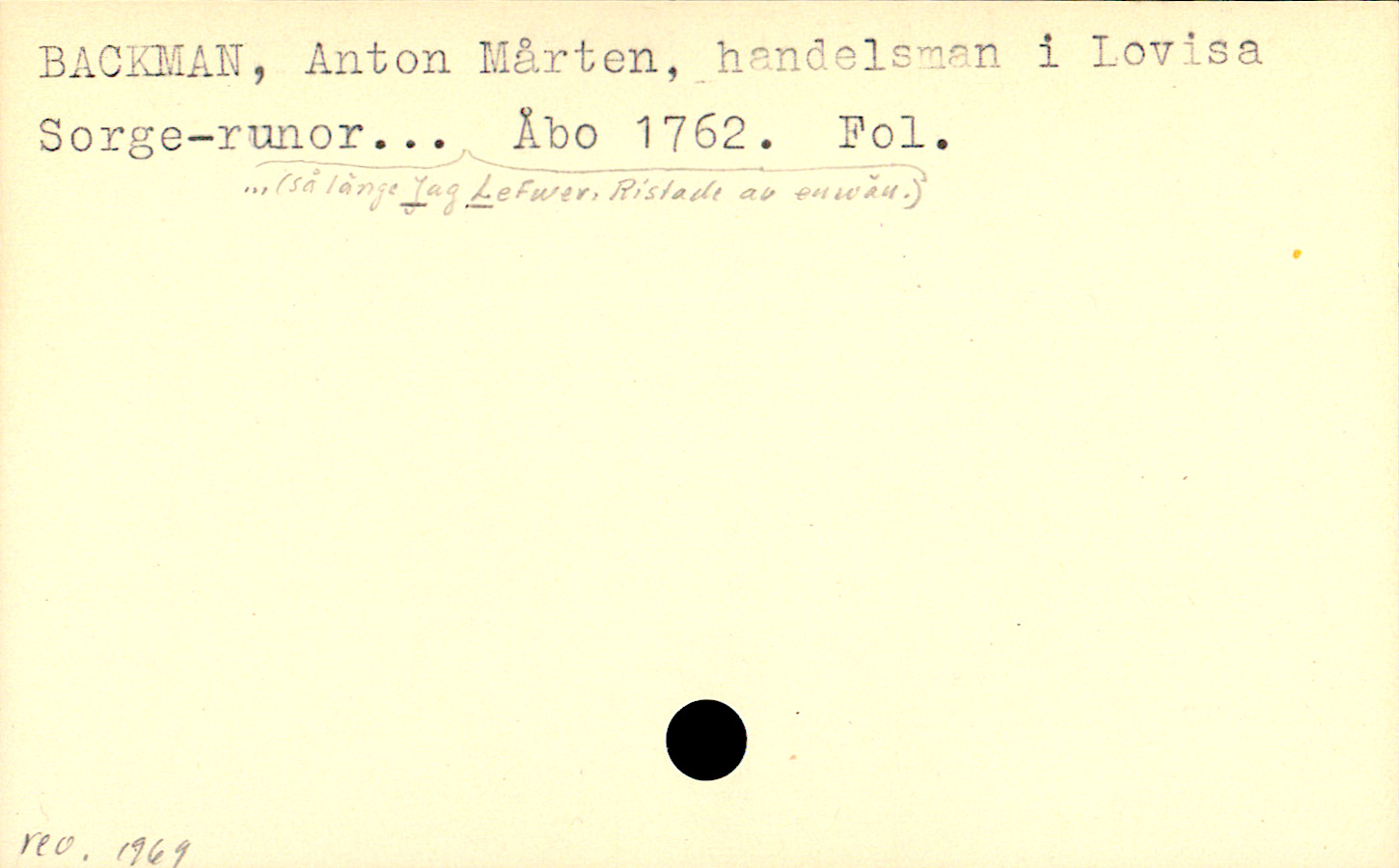 Catalogue Card_107012