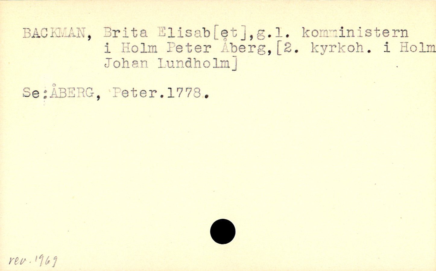 Catalogue Card_107014