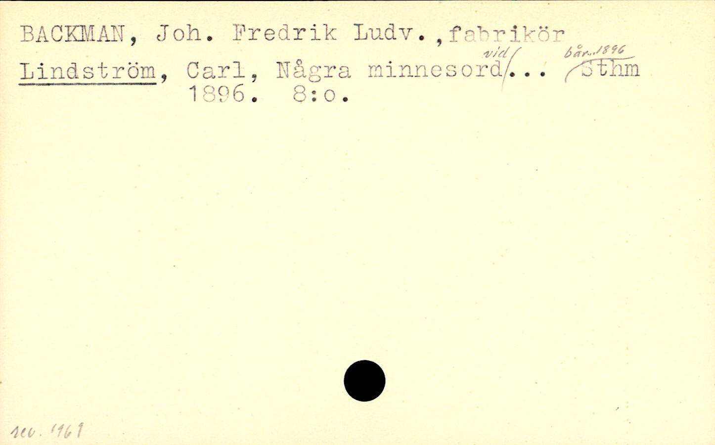 Catalogue Card_107024