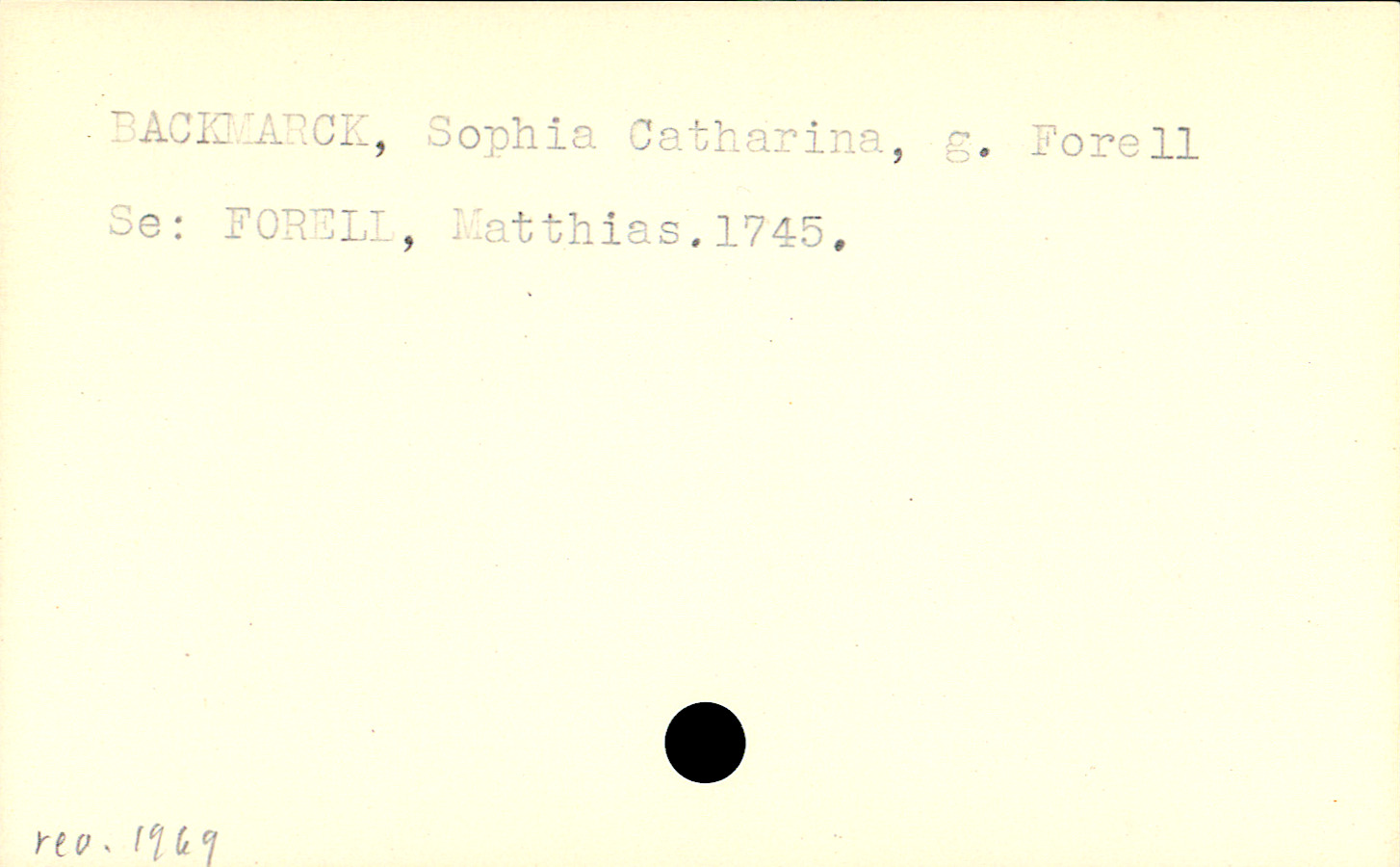 Catalogue Card_107030