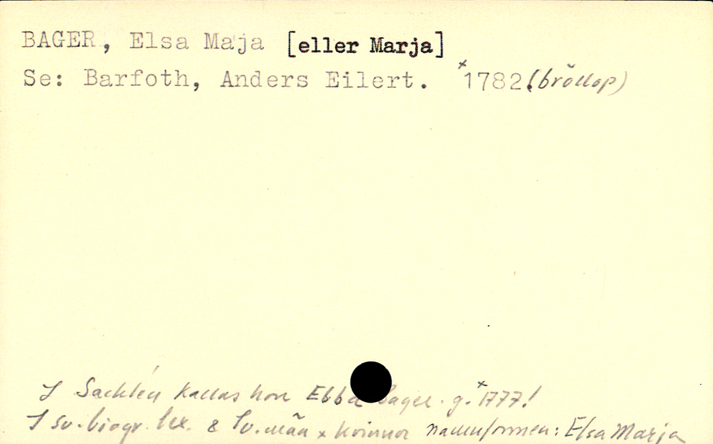 Catalogue Card_107051