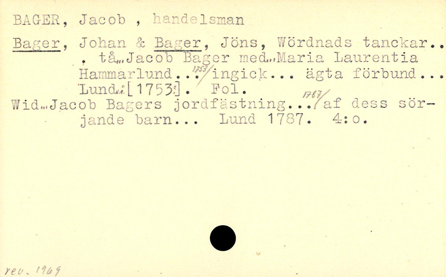 Catalogue Card_107054