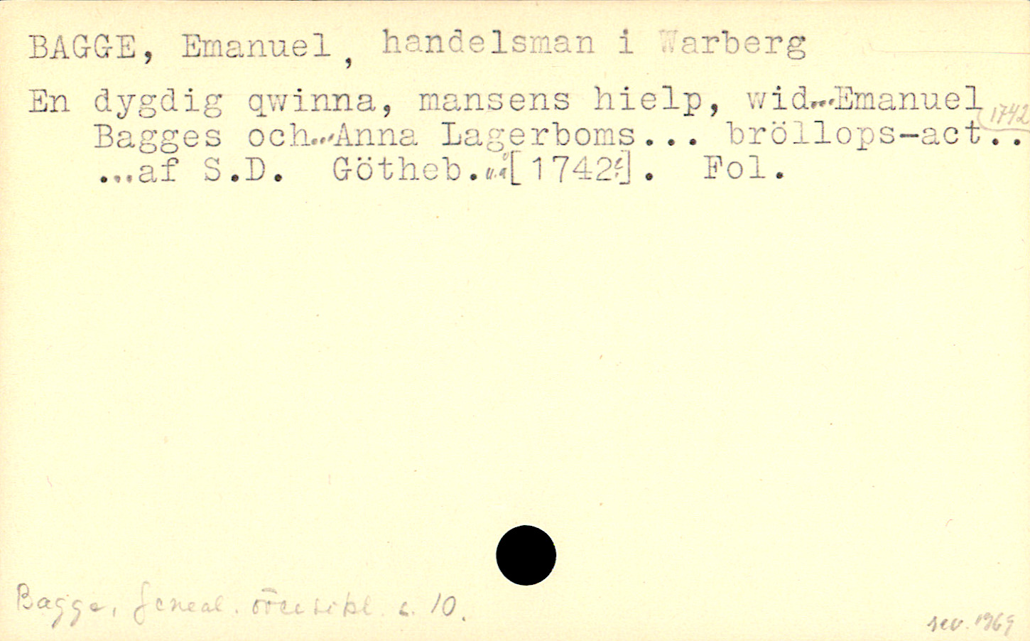 Catalogue Card_107068