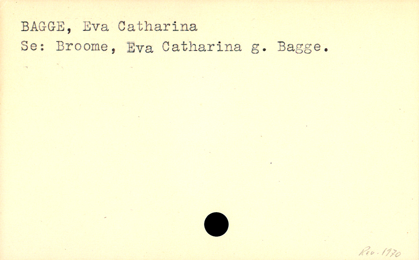 Catalogue Card_107069