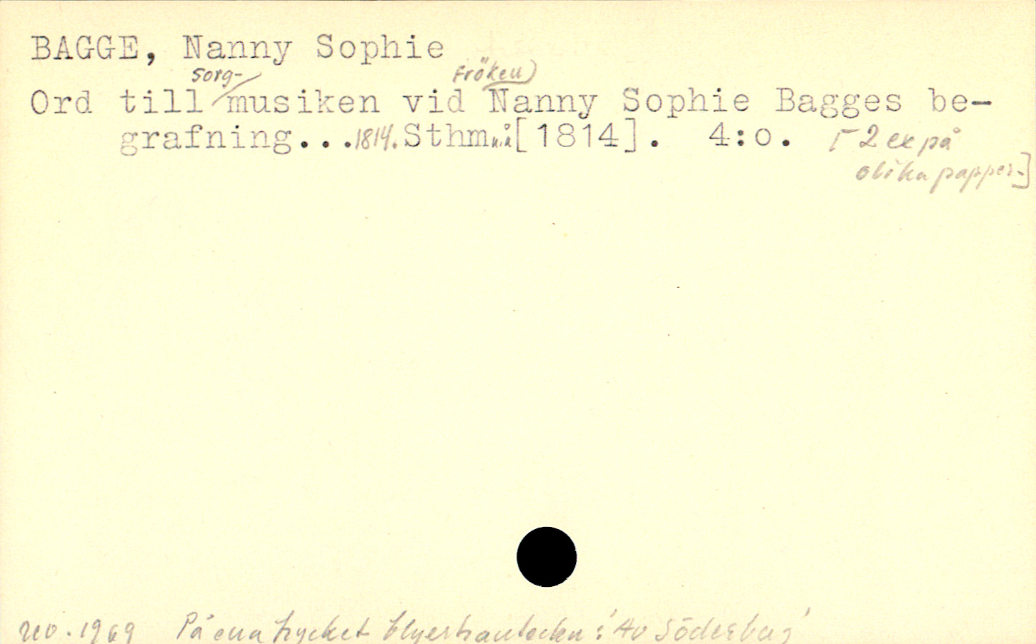 Catalogue Card_107079