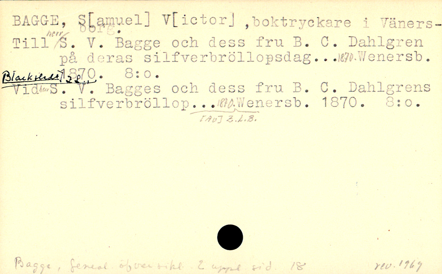 Catalogue Card_107085