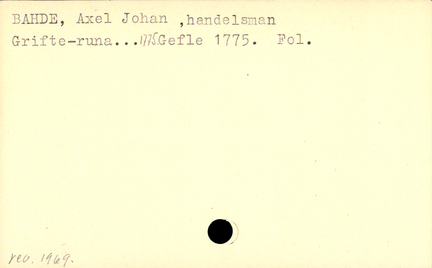 Catalogue Card_107096