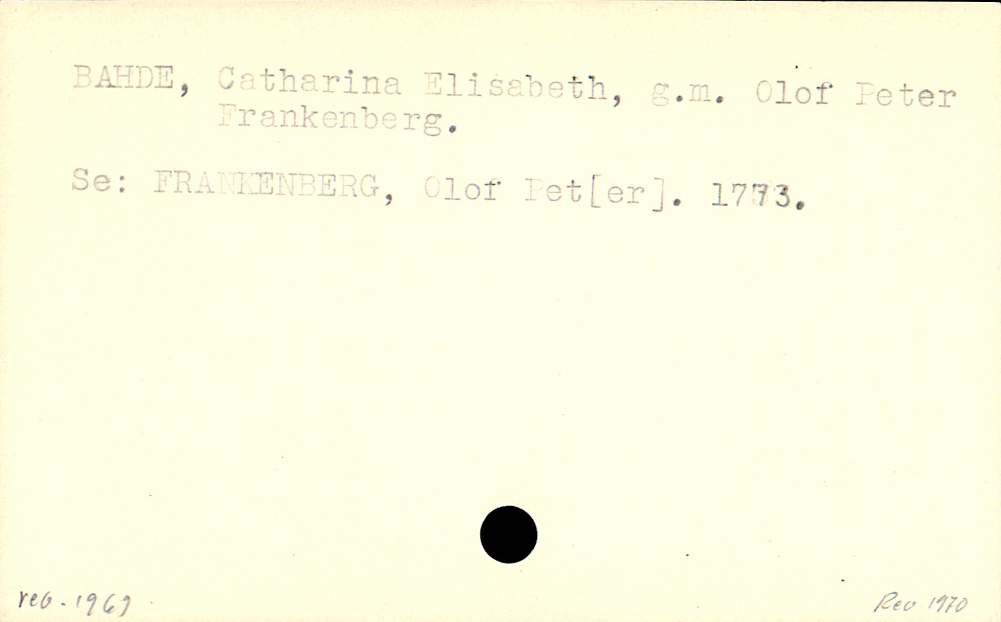 Catalogue Card_107099