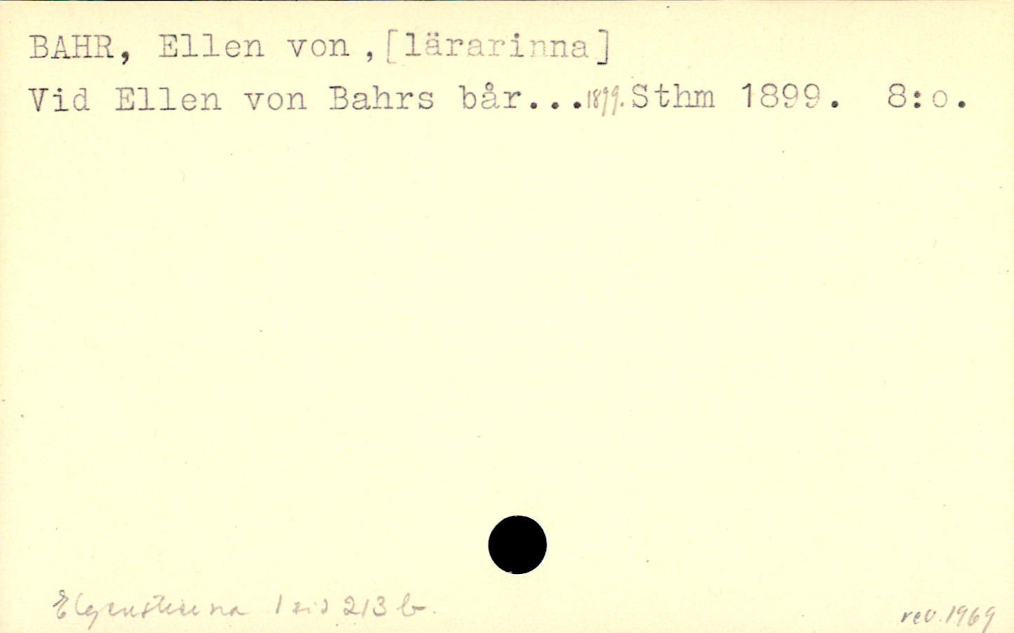 Catalogue Card_107101