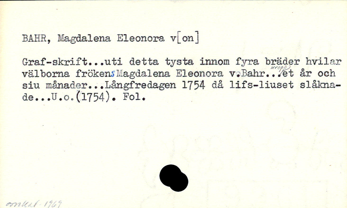 Catalogue Card_107103