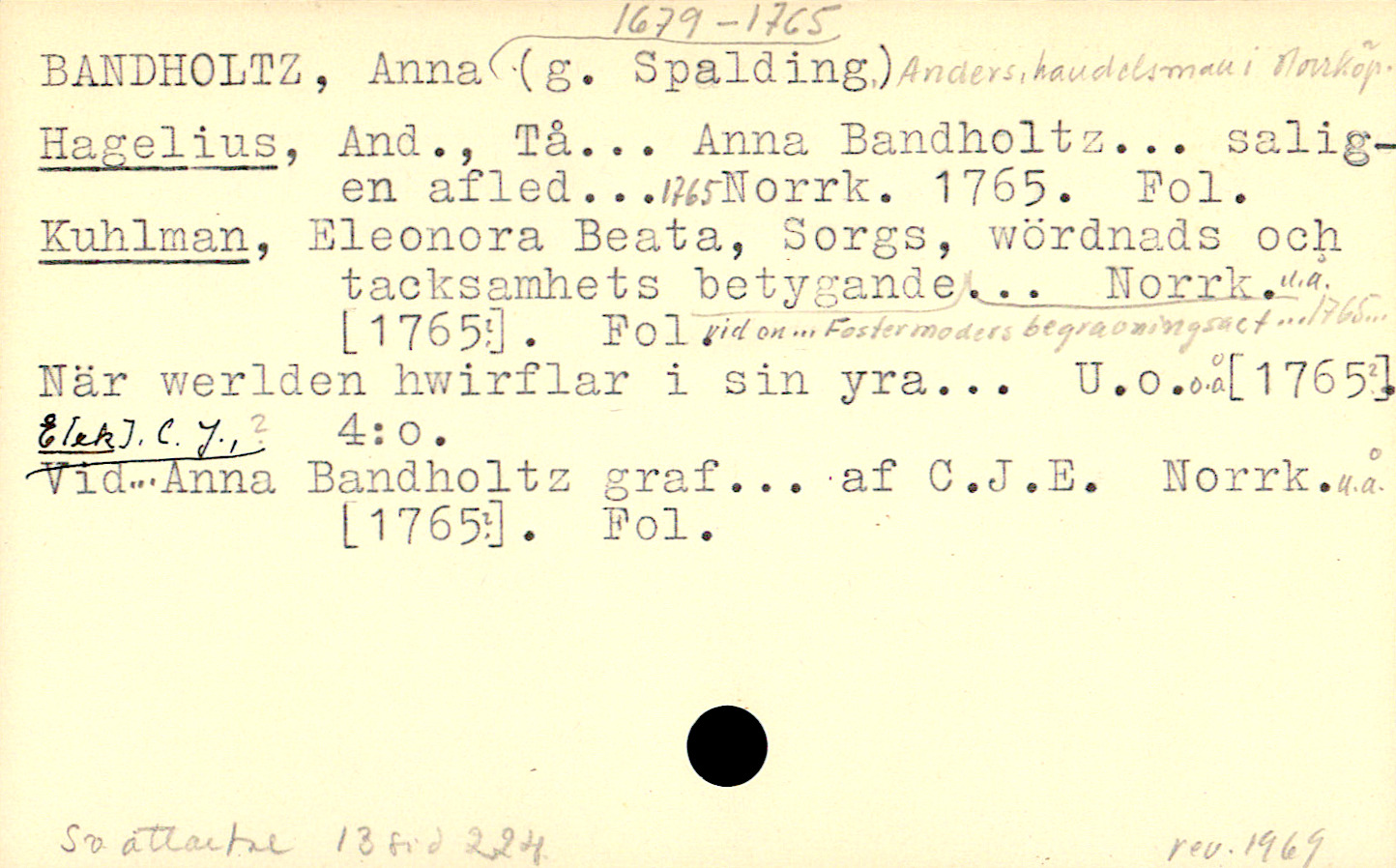 Catalogue Card_107122