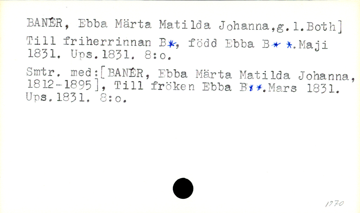 Catalogue Card_107130