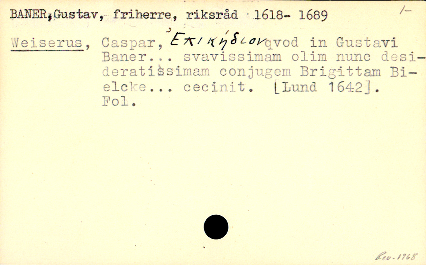 Catalogue Card_107133