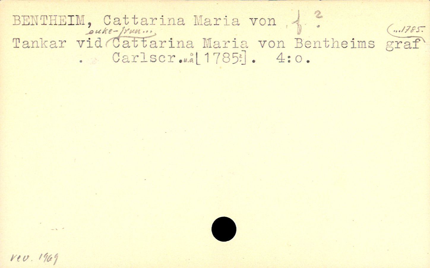 Catalogue Card_107458