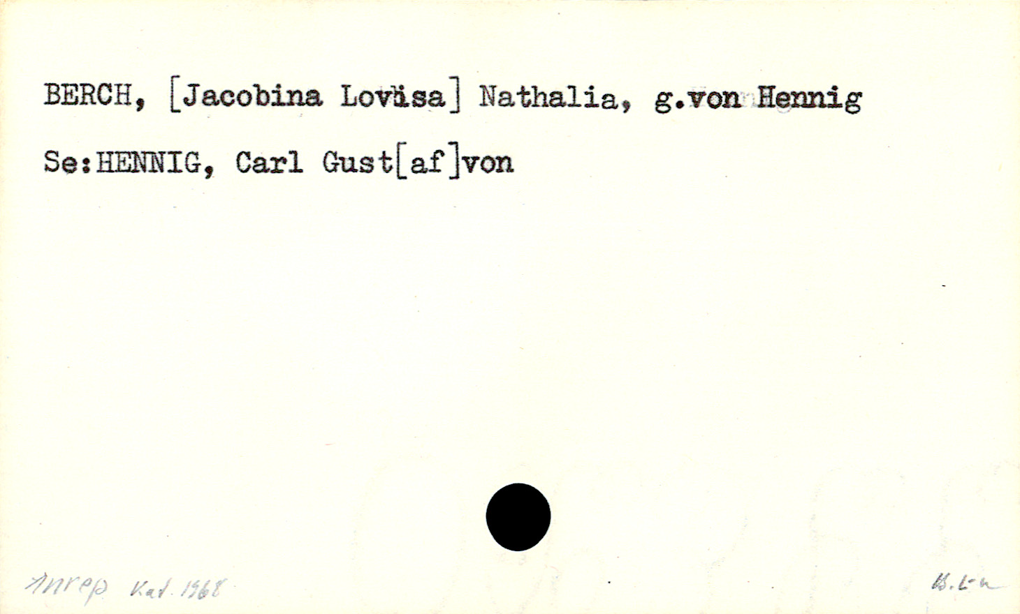 Catalogue Card_107506