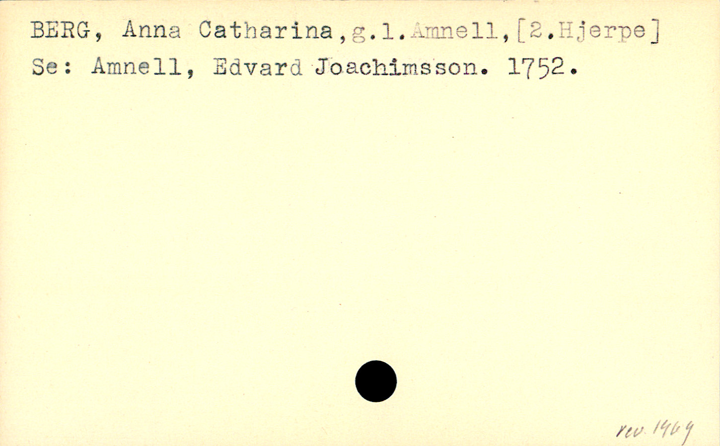 Catalogue Card_107540