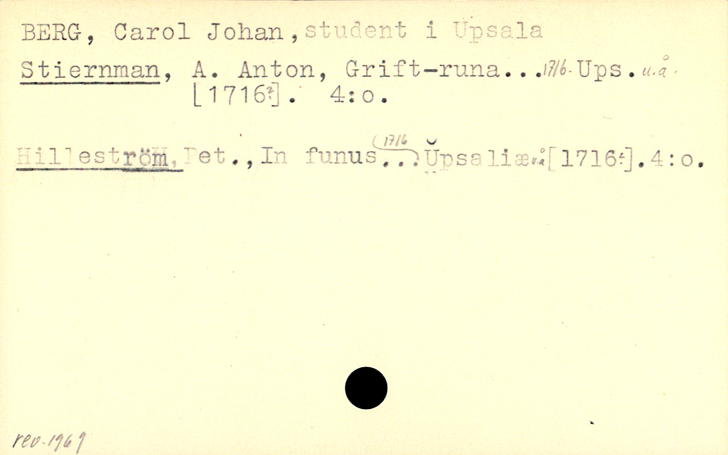 Catalogue Card_107564