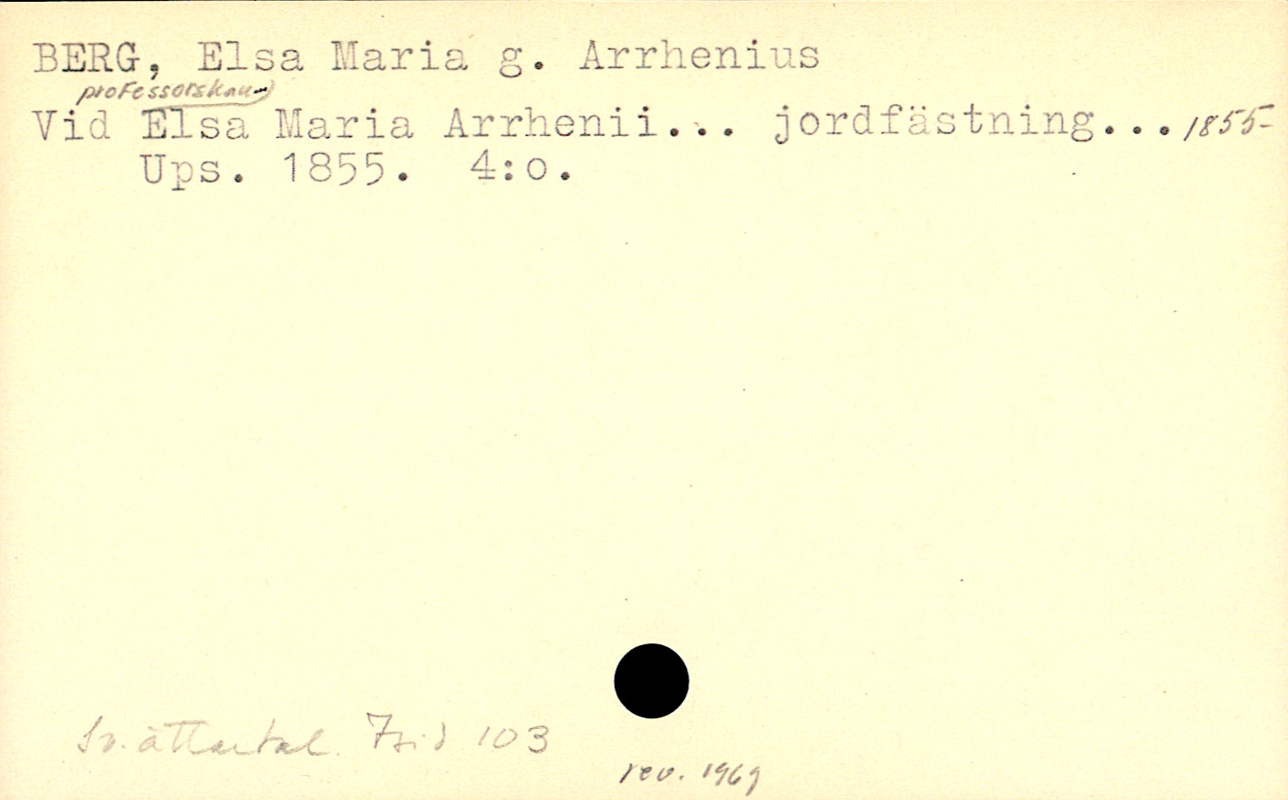 Catalogue Card_107586