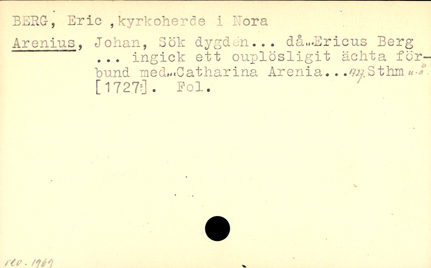 Catalogue Card_107590