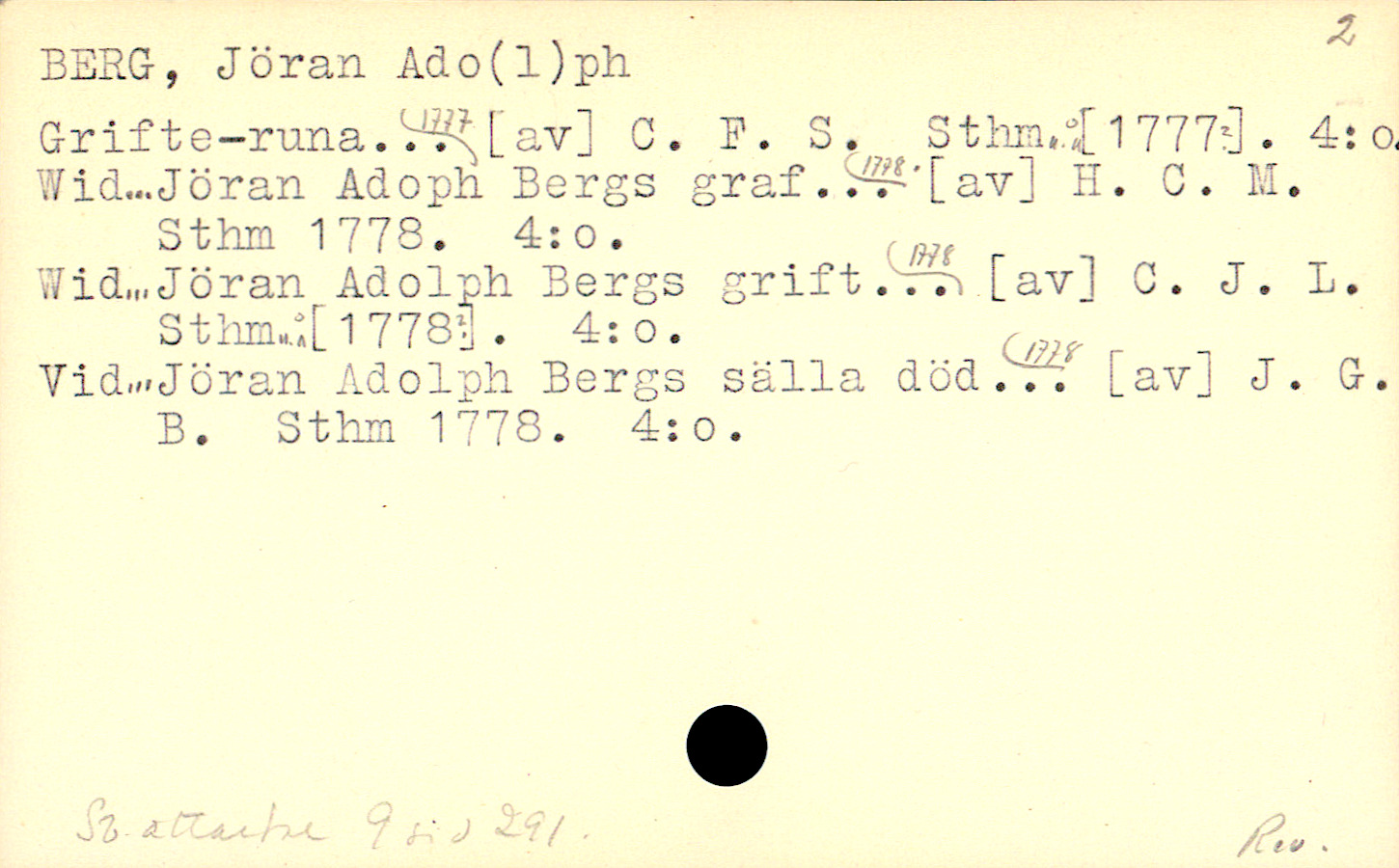 Catalogue Card_107618