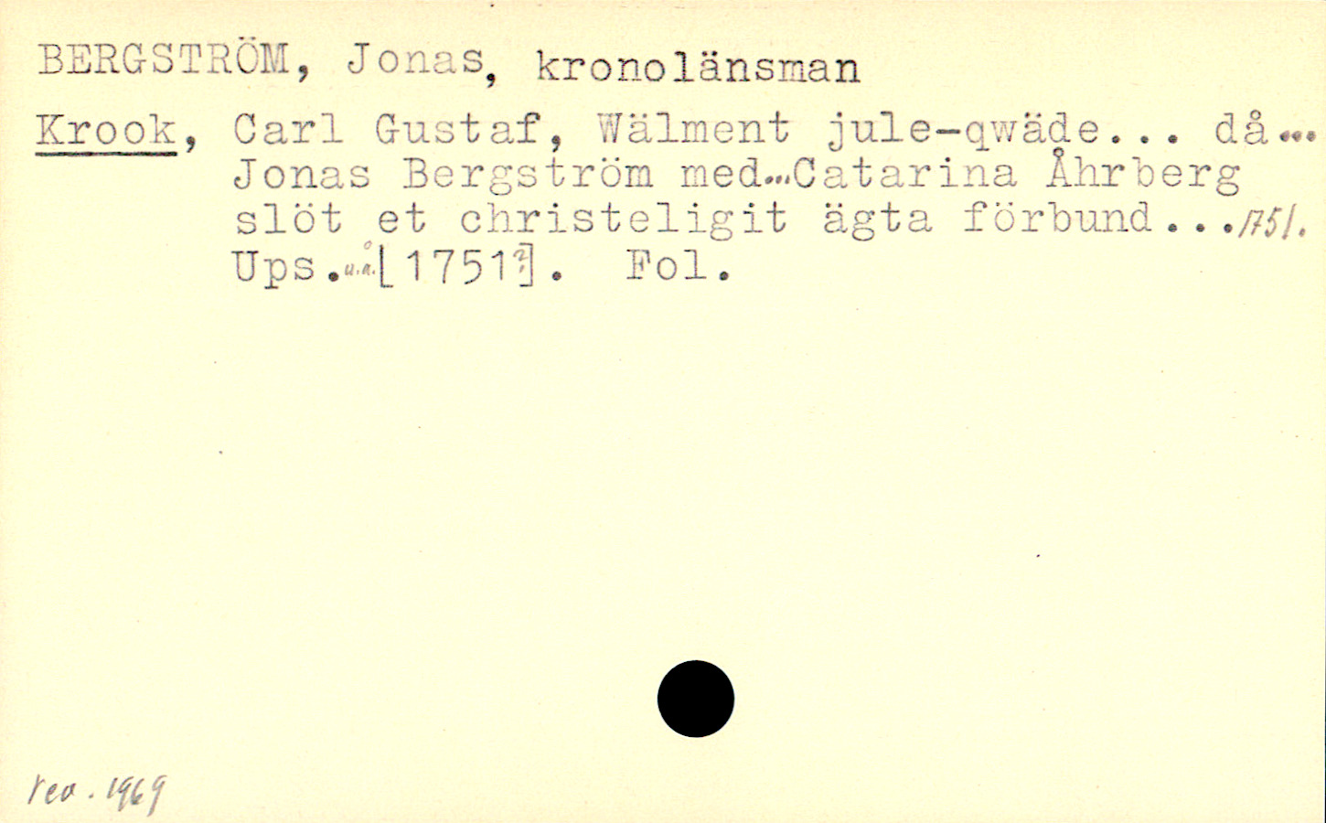 Catalogue Card_107960