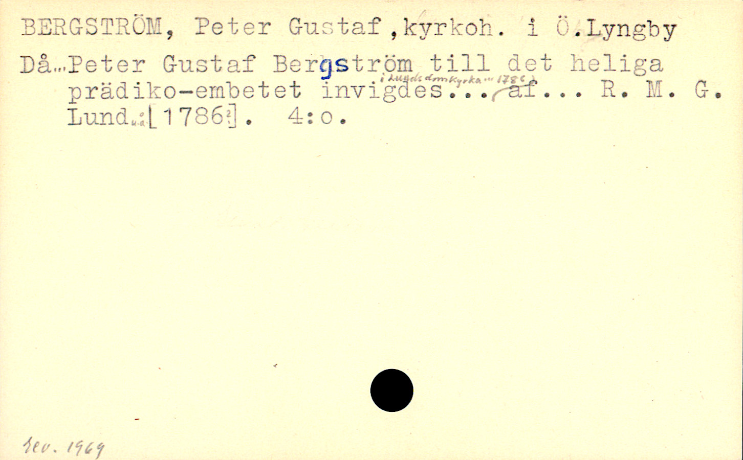 Catalogue Card_107969